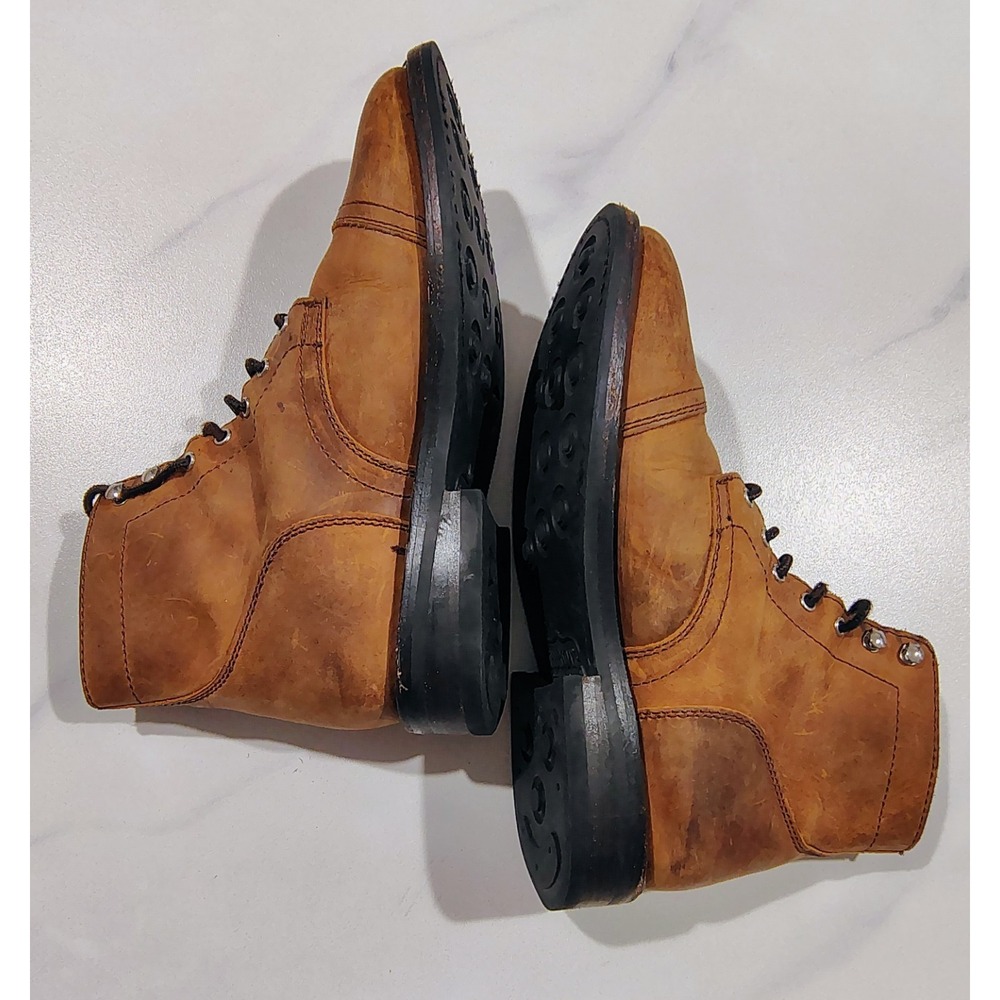 Thursday Boot Company Captain Men's Sz 8.5 Leather Rugged Resilient Lace-up Boot - Picture 7 of 14